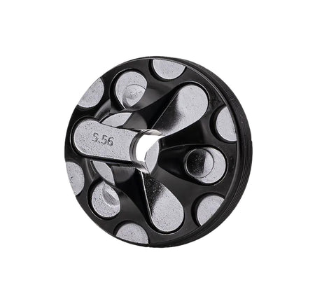 Rugged Suppressors FC007 Flash Hider Front Cap 5.56mm Black Steel for Razor556