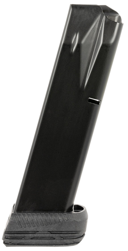 Mec-Gar MGPB9220DPS 20-Round Extended 9mm Magazine for Beretta 92FS M9 92G 92X Black w/Anti-Friction Coating Carbon Steel