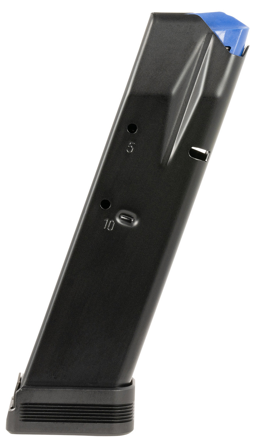 Mec-Gar MGCZ7510M 10-Round Extended 9mm Luger Competition Magazine for CZ 75B 85B SP-01 Shadow Blued w/Anti-Friction Coating