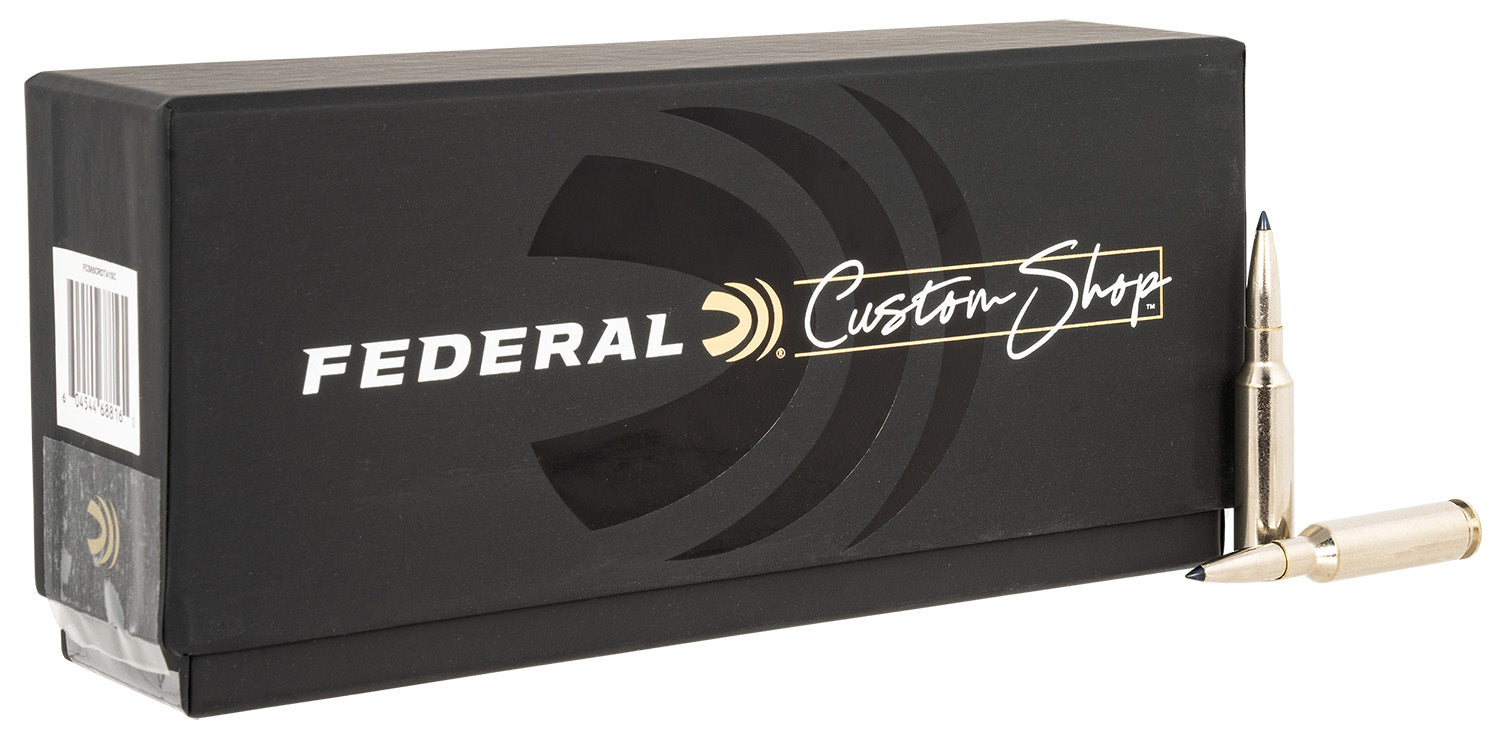 Federal FCS65CRDTA1SC Custom Rifle Ammo Terminal Ascent  130 Grain 6.5mm Creedmoor