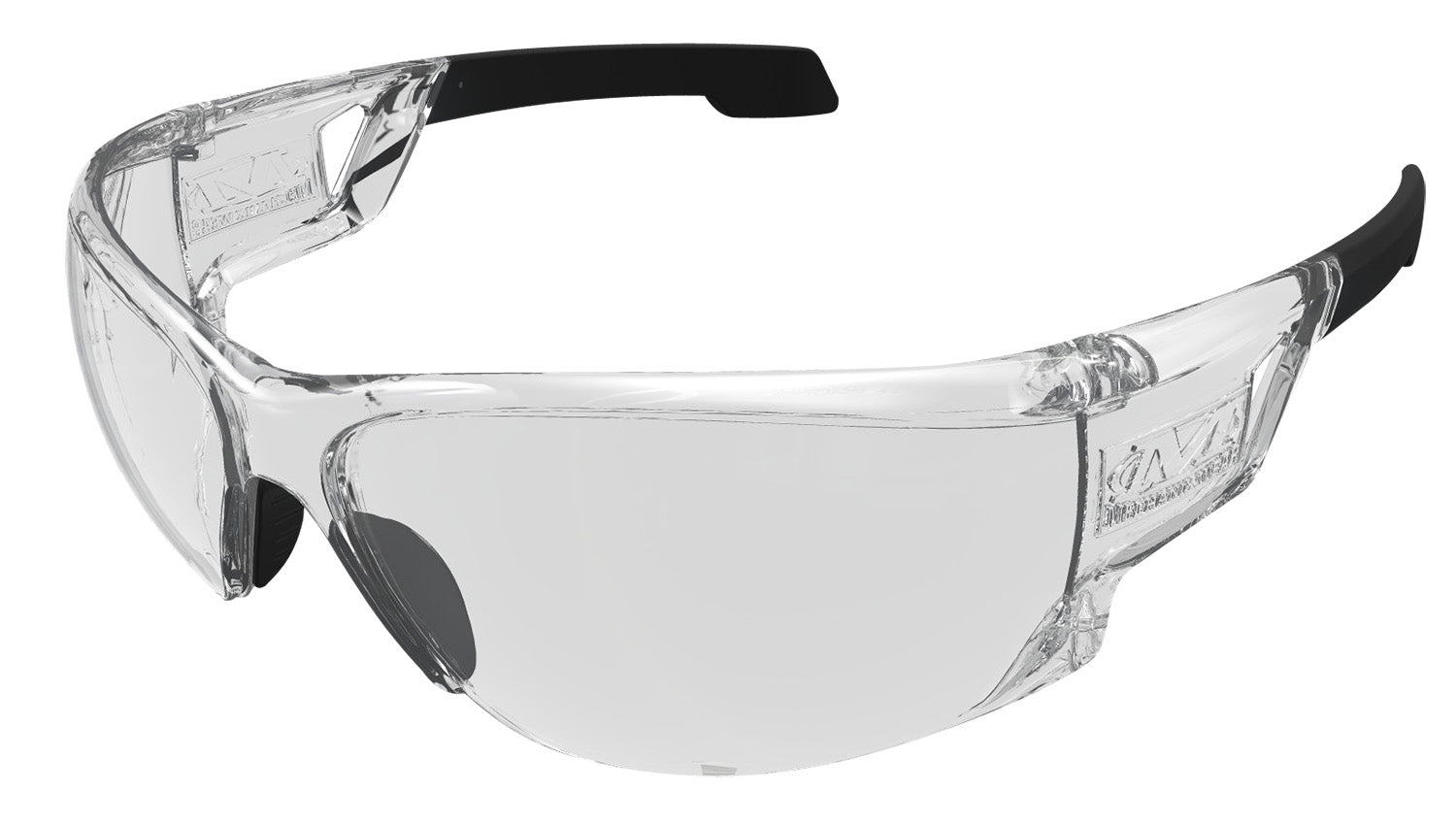 Mechanix Wear VNS10AABU Vision Type-N Safety Glasses Clear Lens Anti-Scratch Black Frame