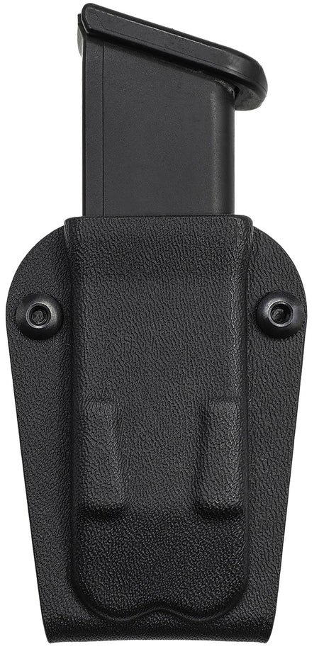 C&G Holsters Universal Single Stack Kydex Mag Holder Black Belt Clip for Sig P365/Glock 43X