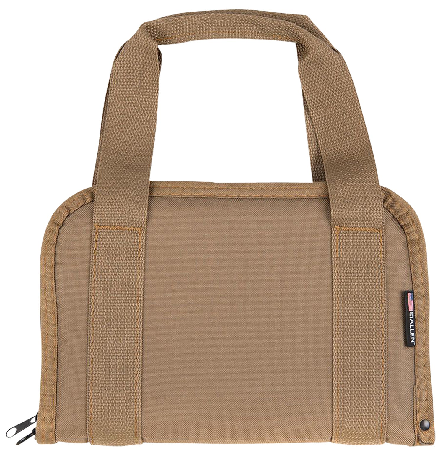 Allen 3642 Pistol Tote Flat Dark Earth Endura 11.5" Lockable Handgun Case