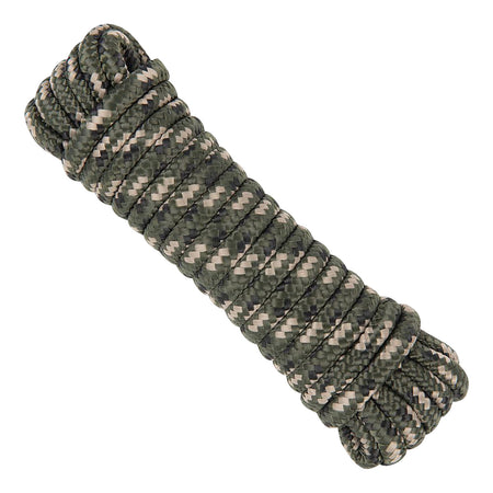Vanish 5906 Multipurpose Outdoor Rope 16-Carrier Braided 3/8" x 25'