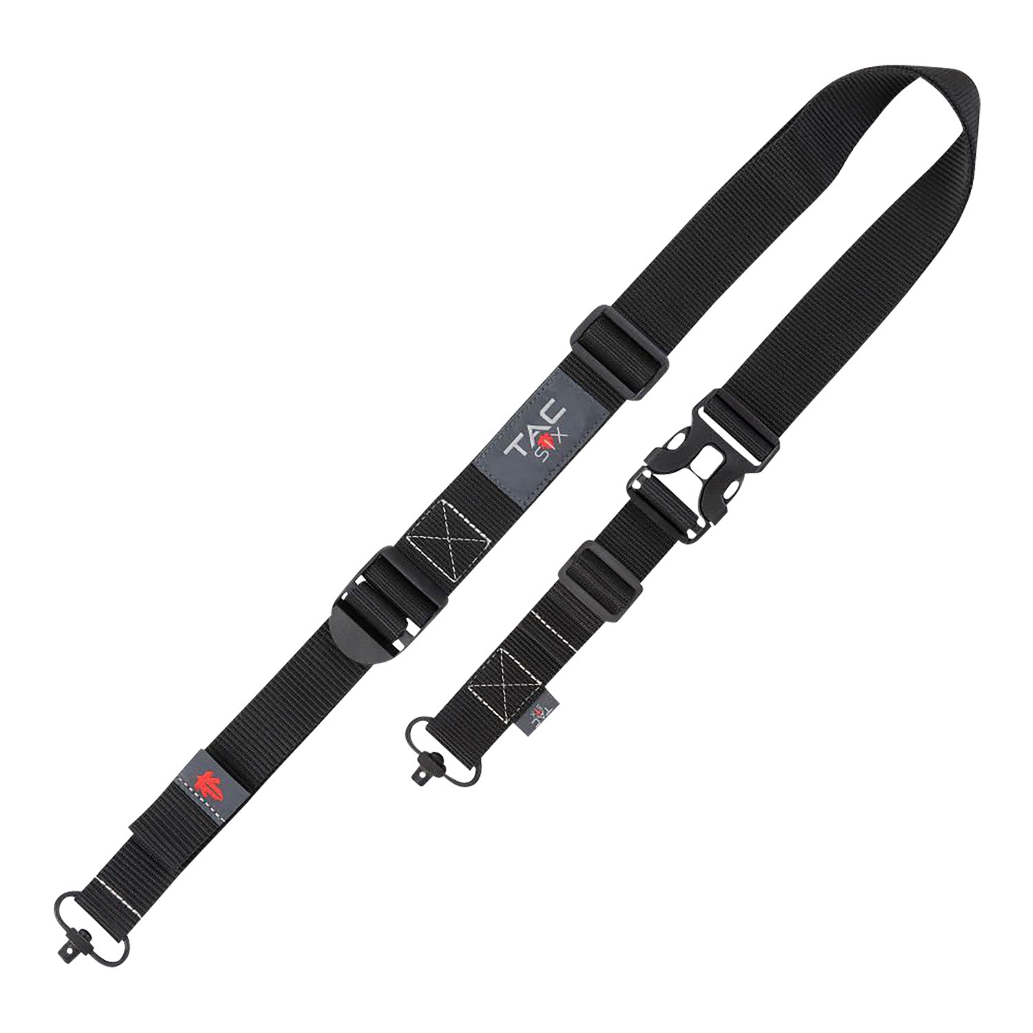 Tac Six 8495 Citadel QD Double Point Sling Black Webbing Rifle Quick Detach