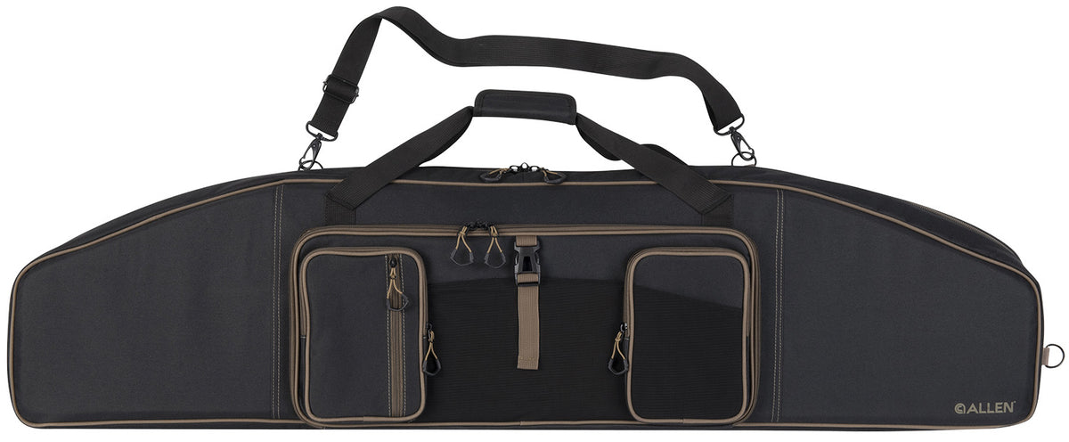 Allen 123-50 Tower Double Rifle Case 50" Black/Gold Endura Lockable