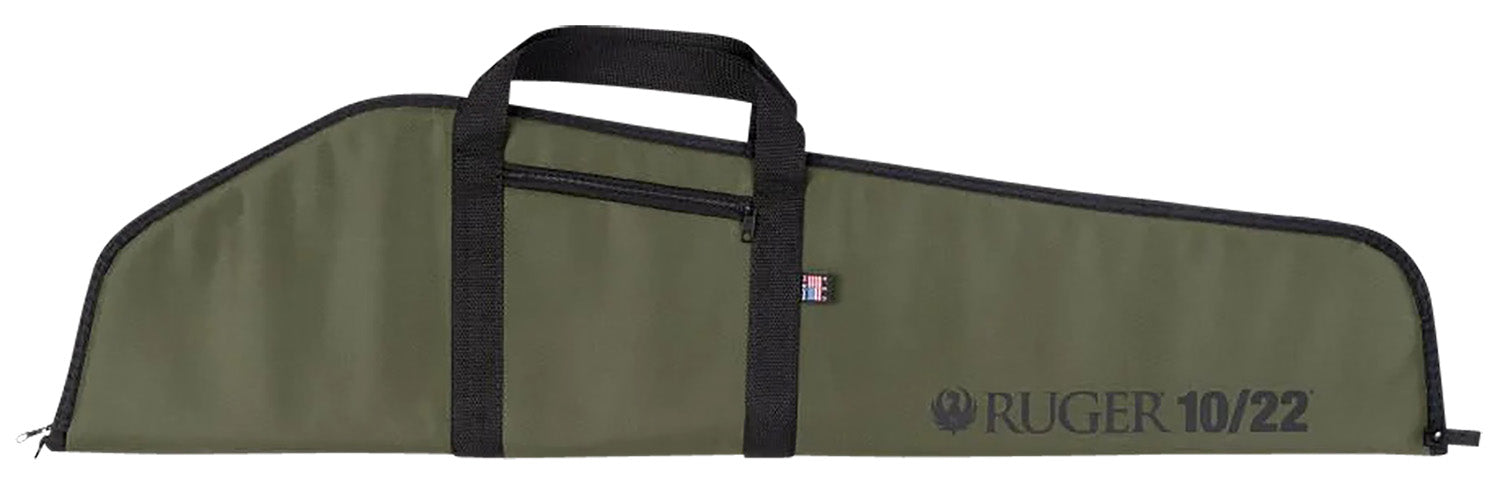 Ruger 283-40 10/22 Rifle Case 40" Olive Lockable Zipper with Ruger Screen-Printed Logo