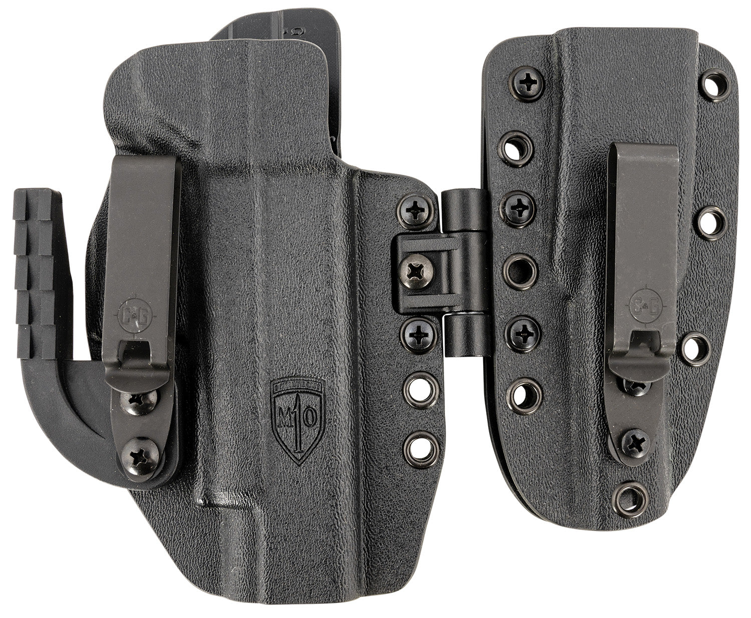 C&G Holsters 0080100 MOD1 IWB Kydex Belt Clip Holster Glock 48/MOS Right Hand