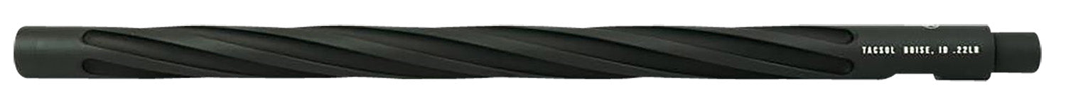 Tactical Solutions XRBRLPERFMB X-Ring Performance Barrel 22 LR 16.50" Matte Black Spiral Fluted Chromoly Steel for Ruger 10/22