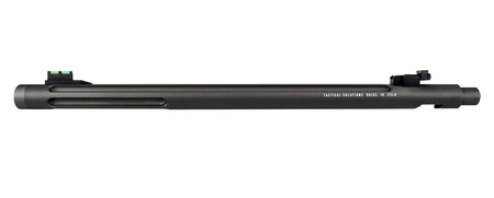 Tactical Solutions 1022OSMB X-Ring Open Sight Barrel 22 LR 16.50" Fluted & Threaded Matte Black with Fiber Optic Sight for Ruger 10/22