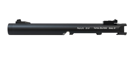 Tactical Solutions PLIV6TEMBNF Pac-Lite Barrel & Receiver 22 LR 6" Threaded Black Anodized for Ruger Mark IV/22-45