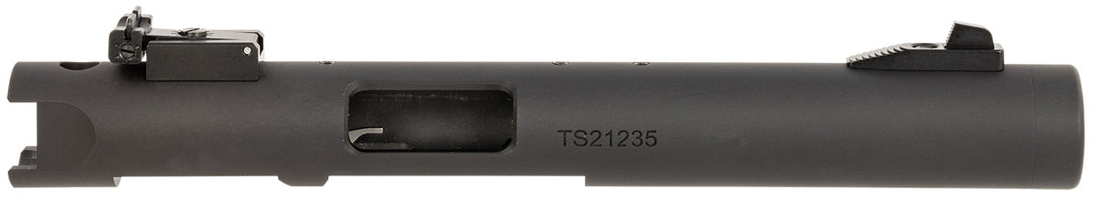 Tactical Solutions PL45TEMBNF Pac-Lite Barrel & Receiver 22 LR 4.5" Threaded Black Anodized for Ruger Mark I/II/III/22-45