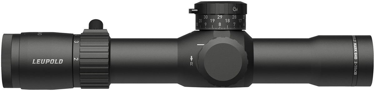 Leupold 179702 Mark 5HD Matte Black 2-10x30mm 35mm Tube FFP TMR Reticle Riflescope