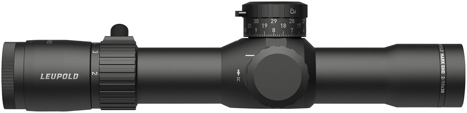 Leupold 179702 Mark 5HD Matte Black 2-10x30mm 35mm Tube FFP TMR Reticle Riflescope