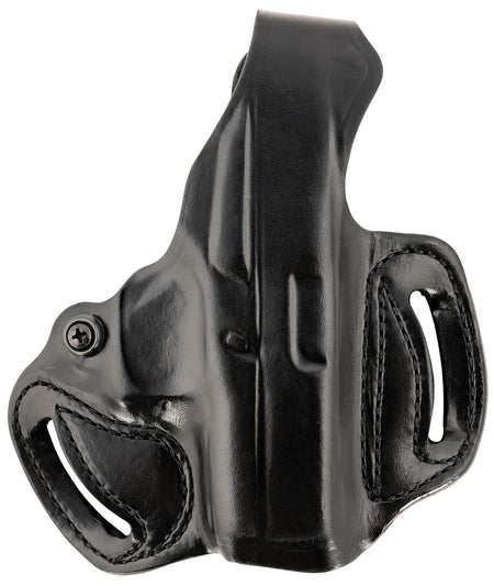 DeSantis Gunhide 085BA8BZ0 Thumb Break Mini Slide OWB Black Leather Holster Fits Glock 43/43X/48 Right Hand