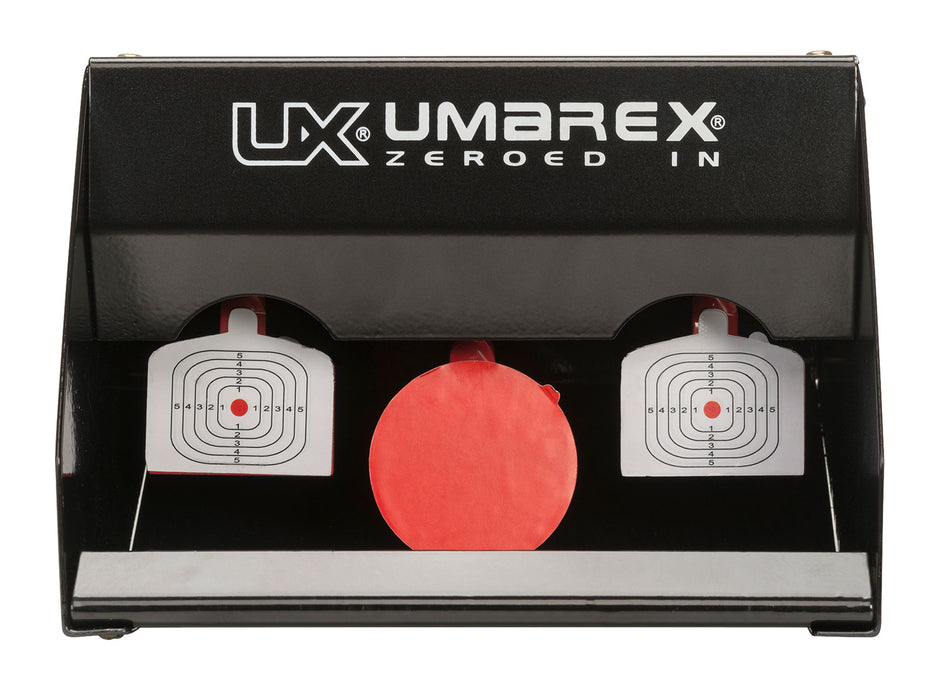 Umarex 2218075 Trap Shot Re-Settable Steel Target for Air Rifles Red/White