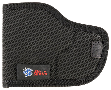 DeSantis Gunhide Nemesis Pocket Holster Black Rubberized Fabric for Springfield Hellcat/OSP Ambidextrous