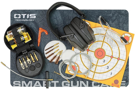 Otis GFNSB1 Shooting Bundle Tactical Cleaning Kit .17 Cal-12 Gauge with Eye and Ear Protection