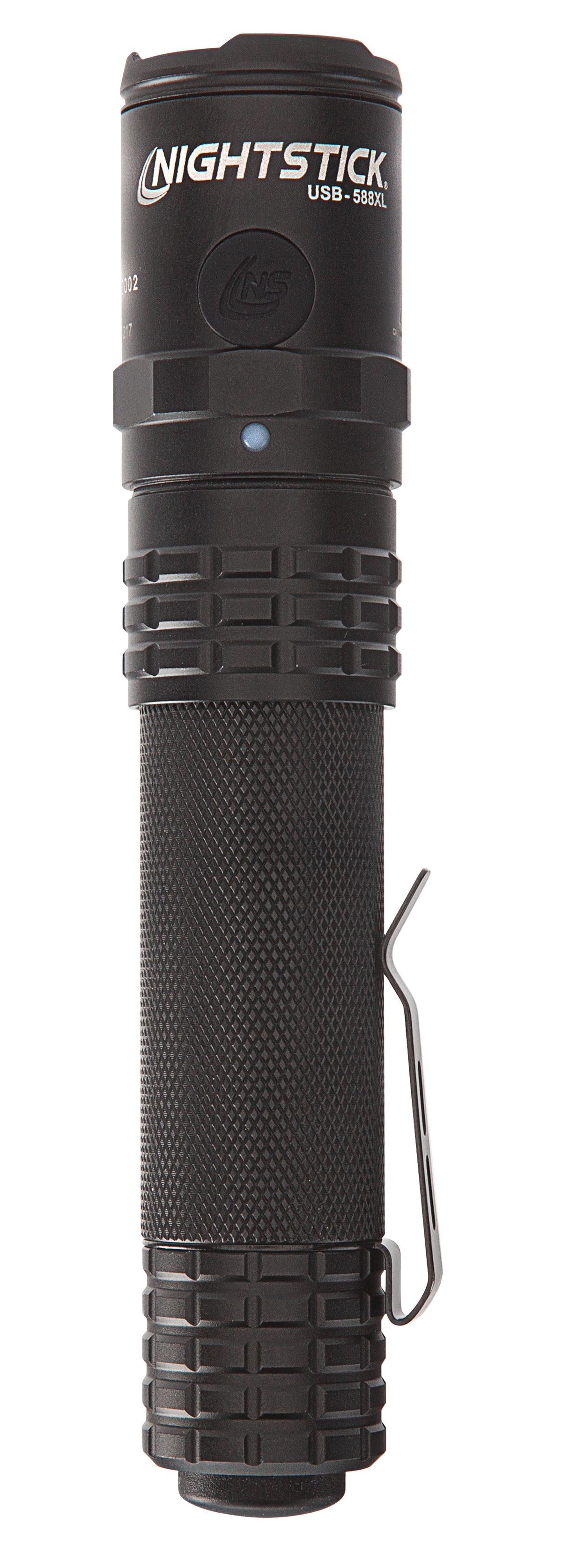 Nightstick USB588XL USB Dual-Light Rechargeable Tactical Flashlight 1100 Lumens White LED Black Anodized