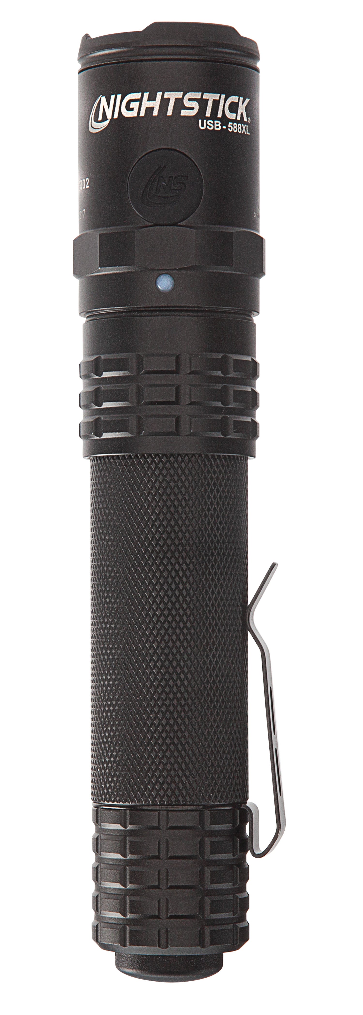 Nightstick USB588XL USB Dual-Light Rechargeable Tactical Flashlight 1100 Lumens White LED Black Anodized