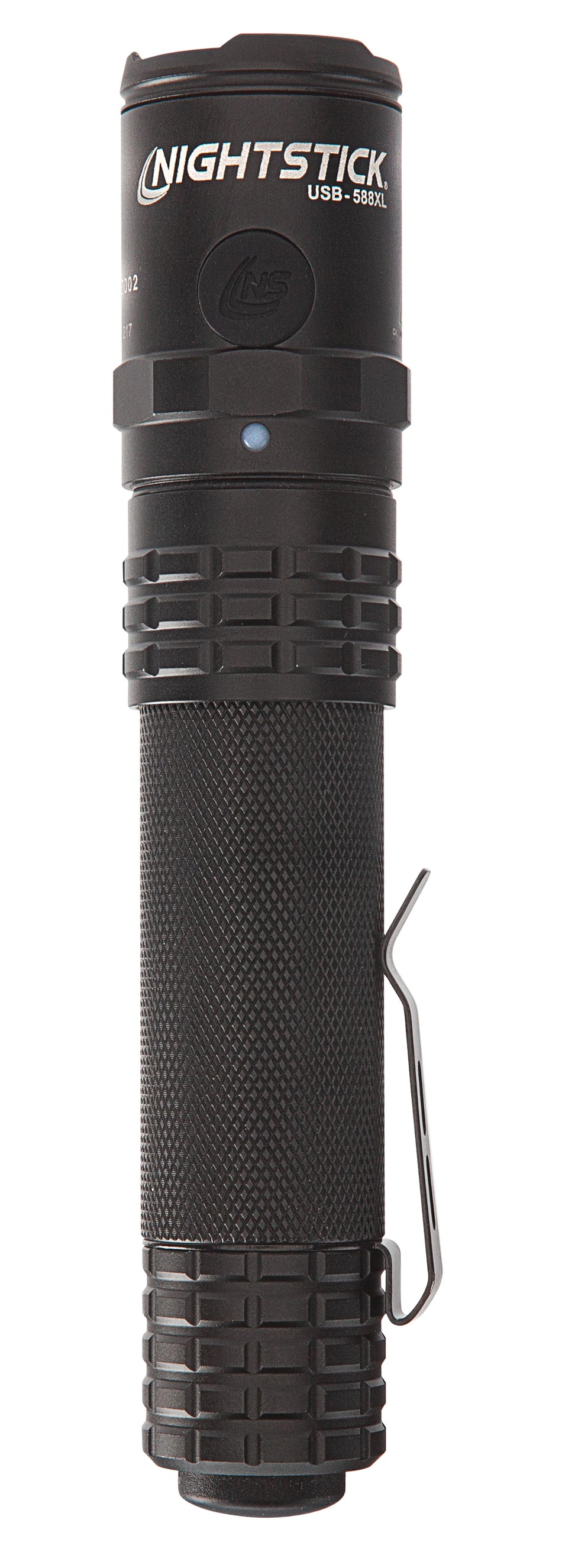Nightstick USB588XL USB Dual-Light Rechargeable Tactical Flashlight 1100 Lumens White LED Black Anodized