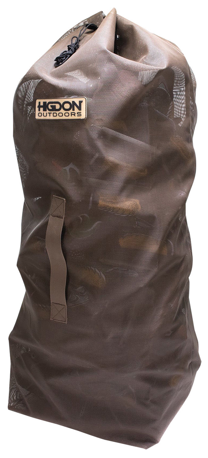 Higdon Outdoors 37179 Large PVC Coated Mesh Decoy Bag Black 51x18x15 Inches Holds 56 Standard Decoys