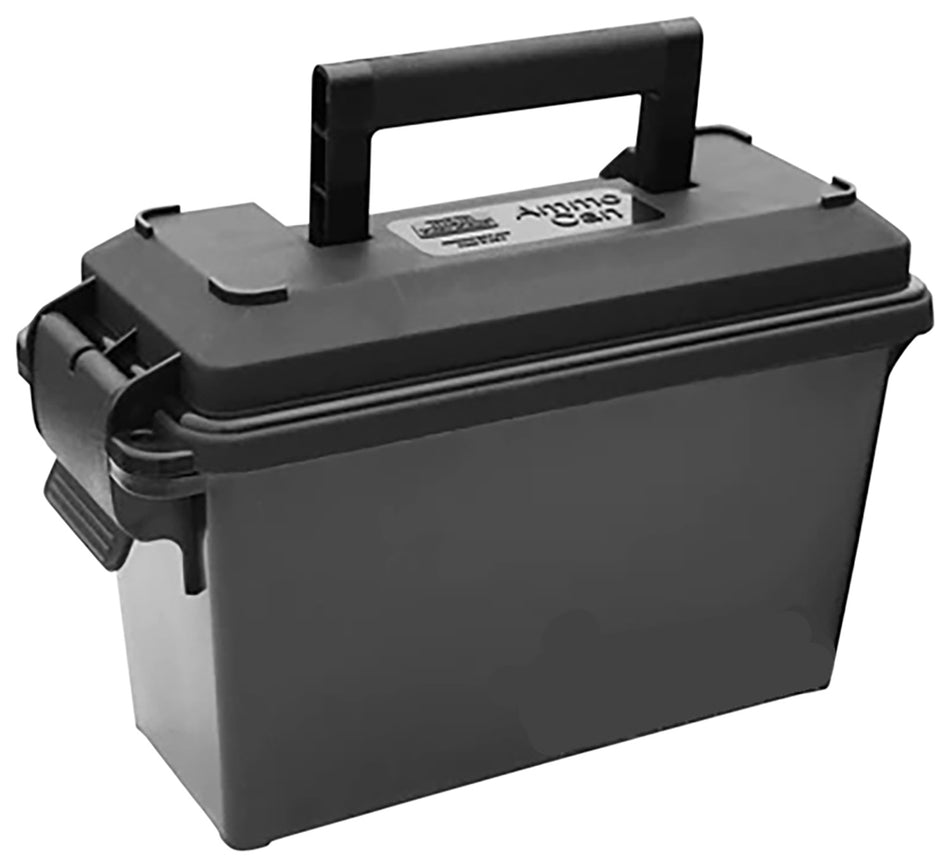 MTM Case-Gard AC30T40 Tall 30 Caliber Ammo Can Black Polypropylene O-Ring Sealed