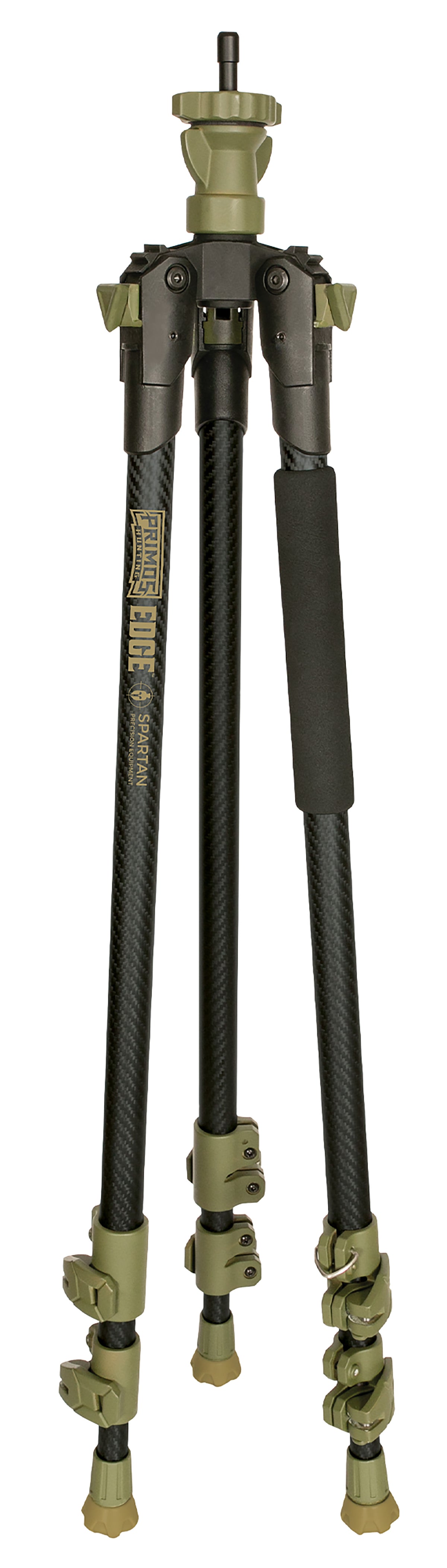 Primos 65832 Edge Carbon Fiber Tripod, Spartan Magnetic Attachment, Dark Earth, 31-59"