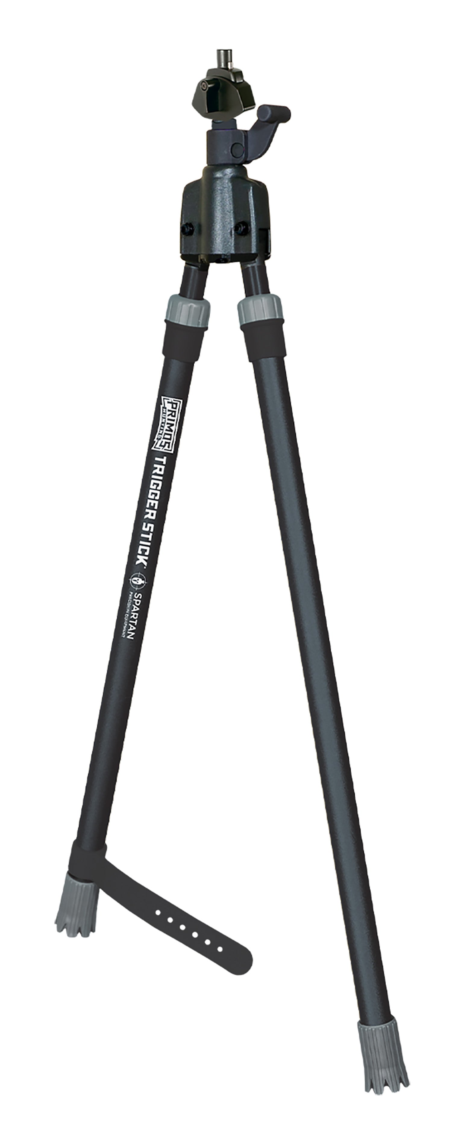 Primos 65829 Trigger Stick Medium Bipod, Black, Spartan Magnetic Attachment, 21.5-40"
