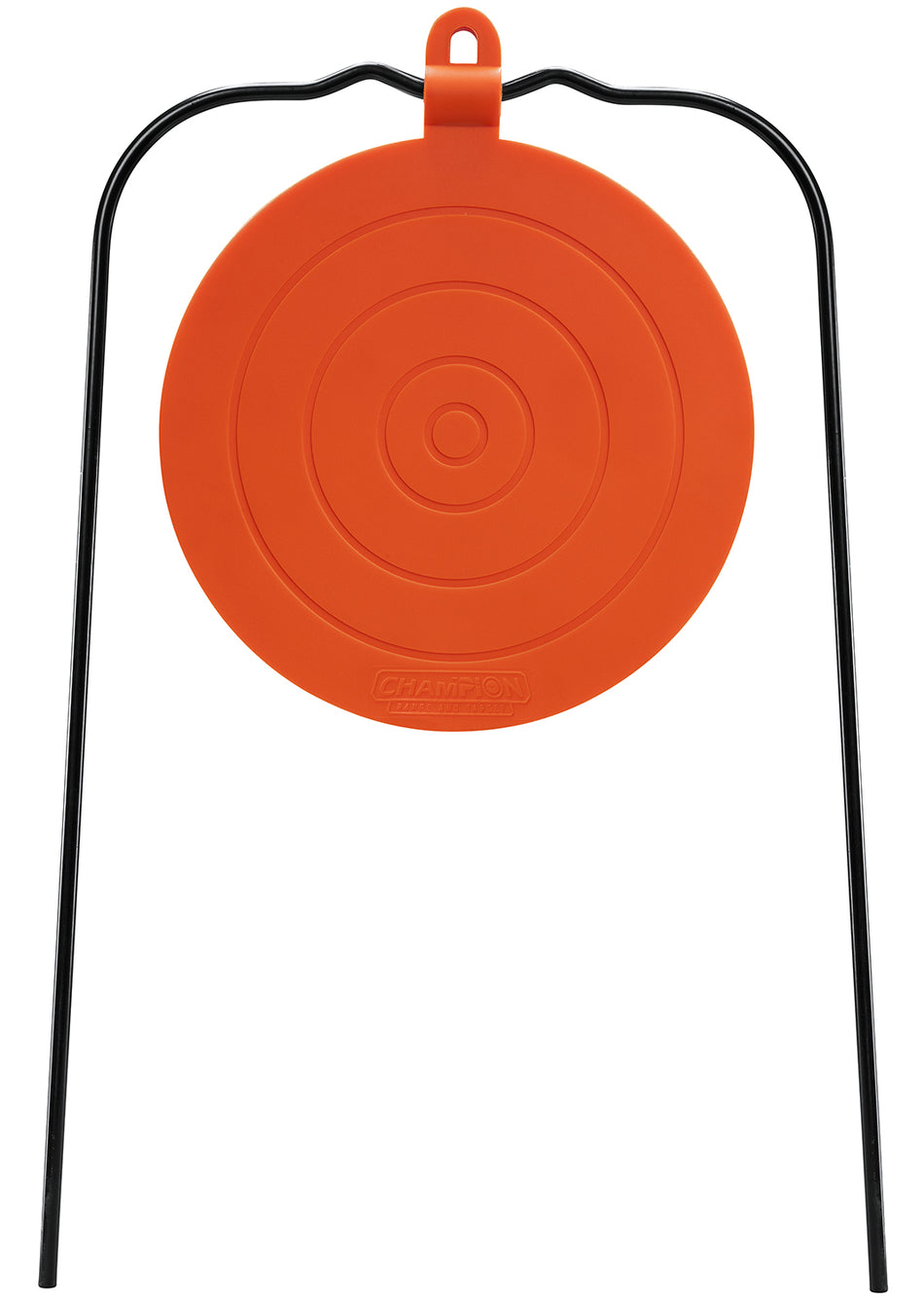 Champion Targets 40867 Centerfire Hanging Steel Gong Target Black/Orange