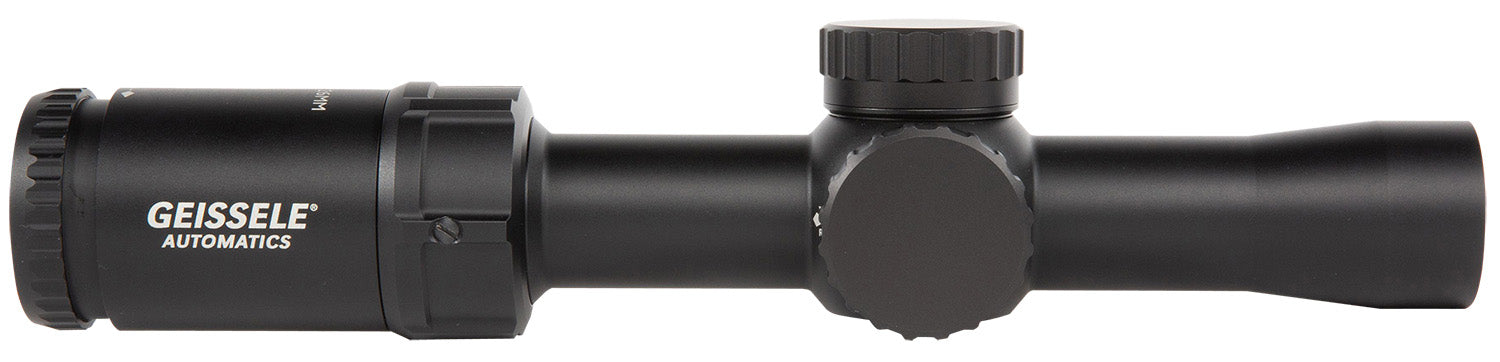 Geissele Automatics Super Precision Black Anodized 1-6x26mm 30mm Tube Illuminated DMRR-1 Reticle Scope