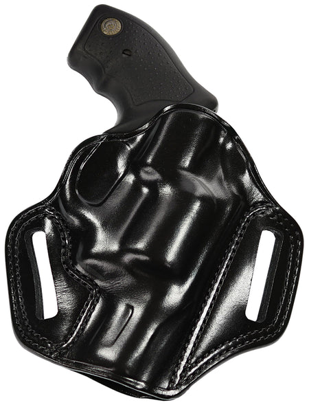 Galco Combat Master OWB Black Leather Belt Slide Holster Fits Browning Hi-Power Springfield SA-35 Girsan MC P35 Right Hand