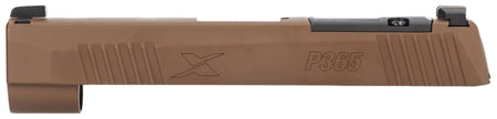 Sig Sauer 8900987 P365XL Replacement Slide Assembly 9mm Luger Coyote Brown Nitride Stainless Steel Optic Cut XRAY3 Sights