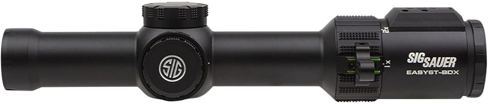 Sig Sauer Easy6 BDX 1-6x24mm 30mm Tube Illuminated BDX-R2 Digital Reticle 194 LEDs Rifle Scope