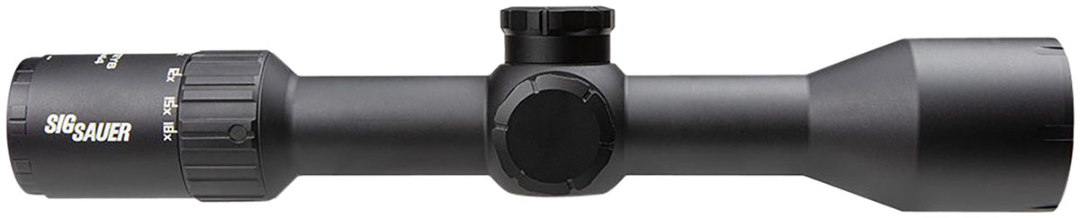 Sig Sauer Whiskey6 3-18x44mm 30mm Tube Quadplex Reticle Rifle Scope Black