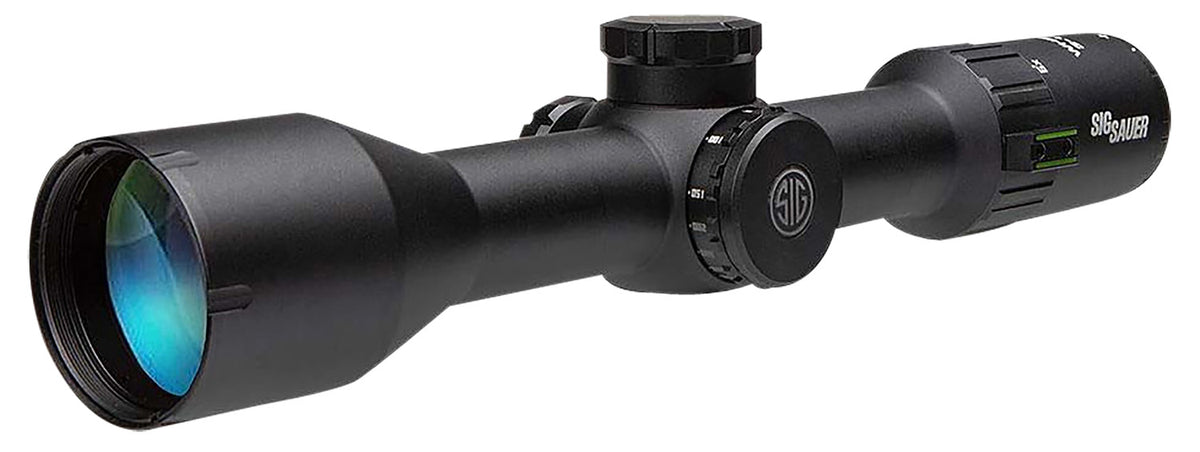 Sig Sauer Whiskey6 3-18x44mm 30mm Tube Quadplex Reticle Locking Turrets Rifle Scope Black