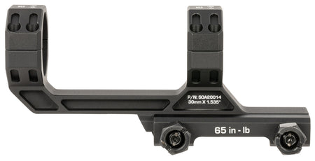 Sig Sauer SOA20014 Alpha MSR Scope Mount and Ring Combo Black Anodized Aluminum 30mm Tube Picatinny Rail