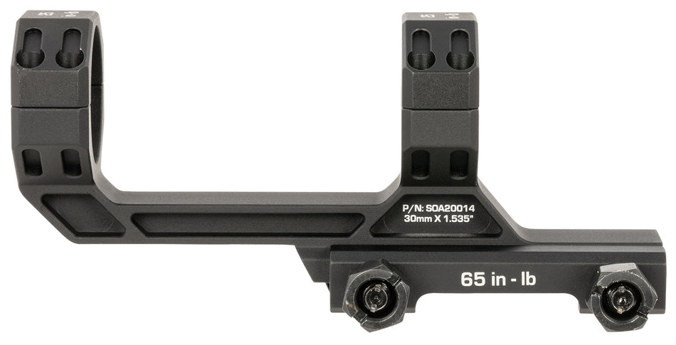 Sig Sauer SOA20014 Alpha MSR Scope Mount and Ring Combo Black Anodized Aluminum 30mm Tube Picatinny Rail