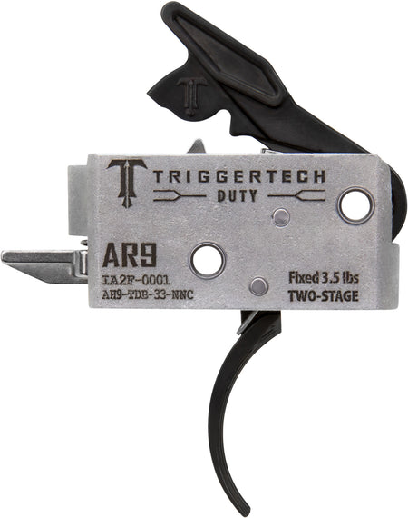 TriggerTech Duty Curved Two-Stage Trigger 3.50 lb Pull for AR-9