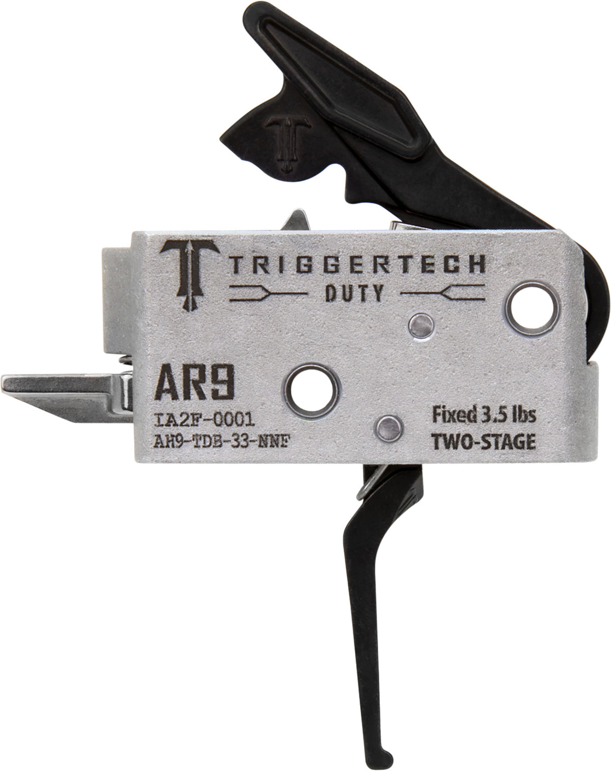 TriggerTech Duty Flat Two-Stage Trigger 3.50 lb Pull for AR-9