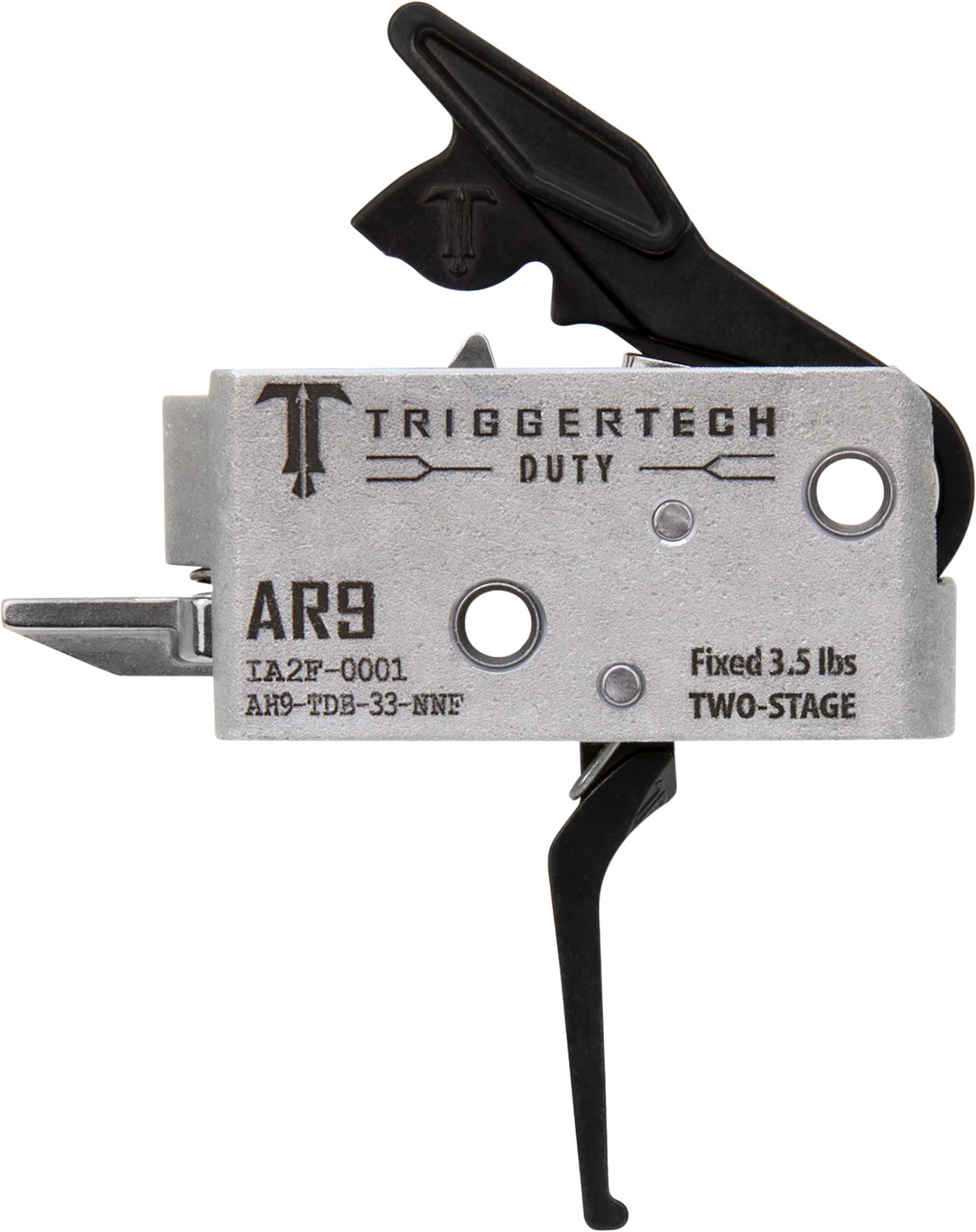 TriggerTech Duty Flat Two-Stage Trigger 3.50 lb Pull for AR-9