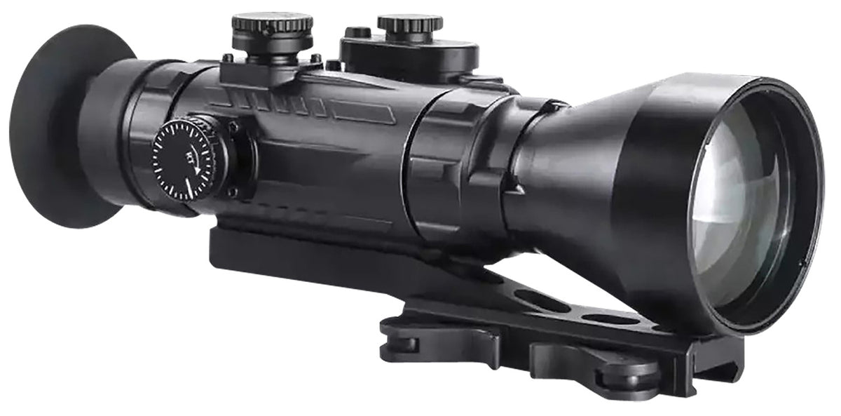 AGM Global Vision Wolverine Pro-4 3AW1 Night Vision Rifle Scope 4x70mm Gen 3 White Phosphor Auto-Gated Matte Black