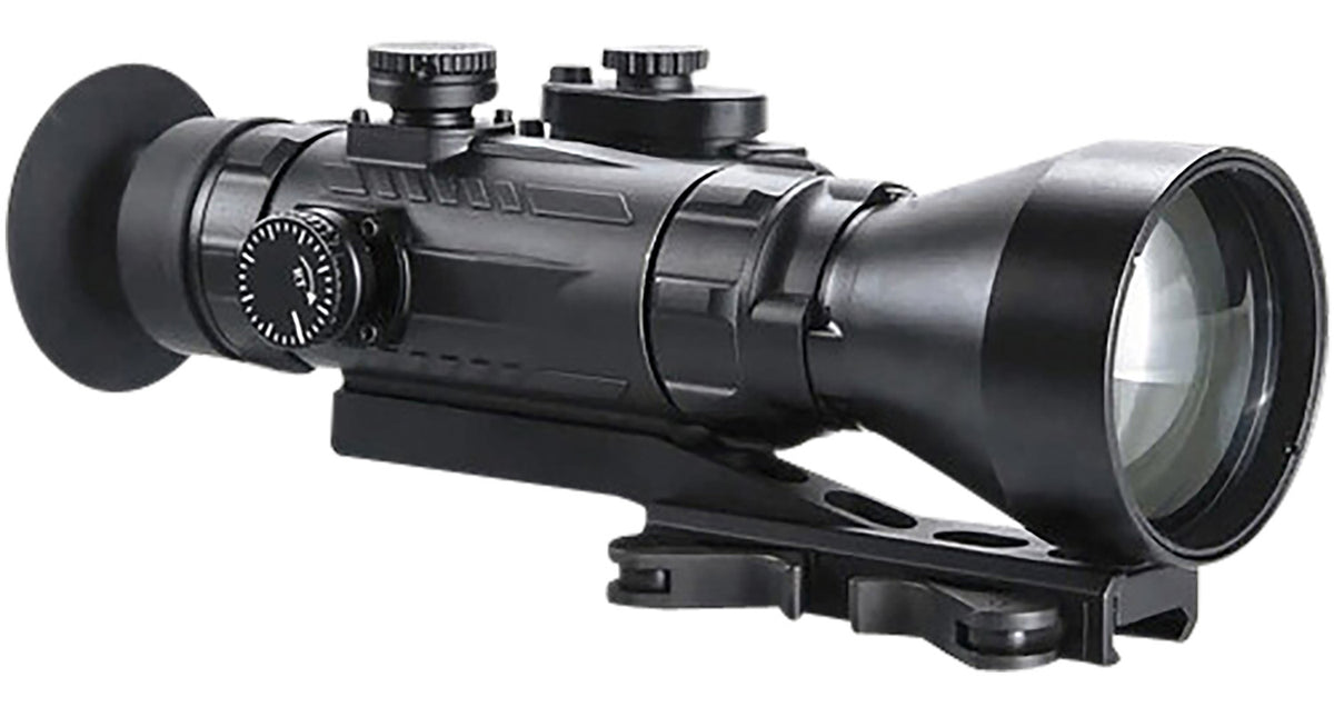AGM Global Vision Wolverine Pro-4 3APW Night Vision Rifle Scope 4x70mm Gen 3 Auto-Gated White Phosphor Matte Black