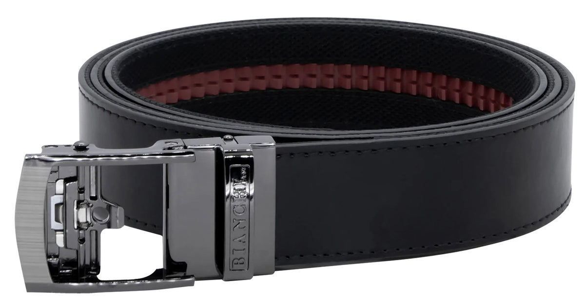 Bianchi 24551 B13 EDC NextBelt Black Leather 1.50" Buckle Closure Belt