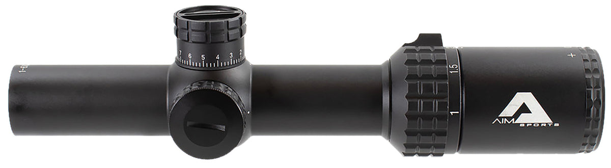 Aim Sports Alpha 6 Black Anodized 1-6x24mm CQ1-MOA Reticle Scope