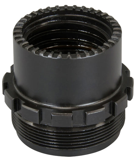 Yankee Hill 3060 Phantom QD Suppressor Adapter 1-3/8"-24 tpi Black Stainless Steel