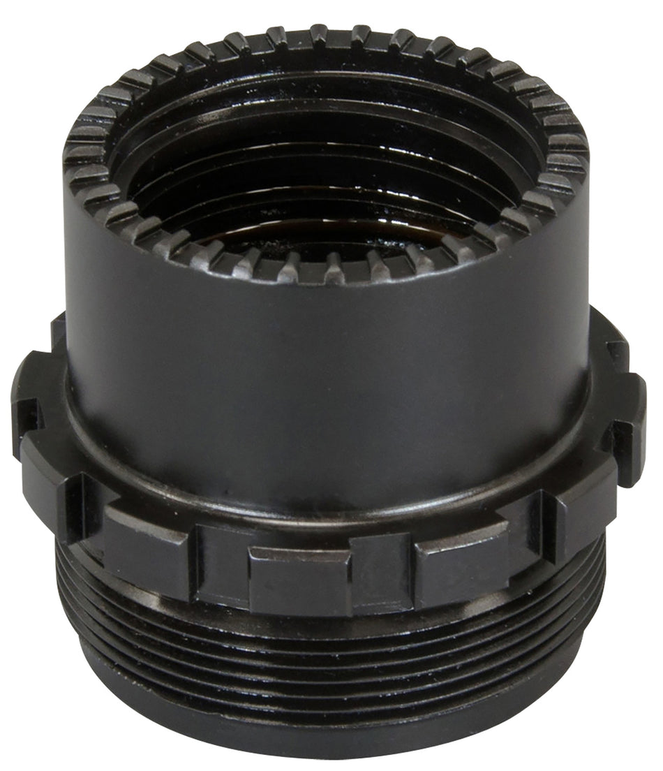 Yankee Hill 3060 Phantom QD Suppressor Adapter 1-3/8"-24 tpi Black Stainless Steel