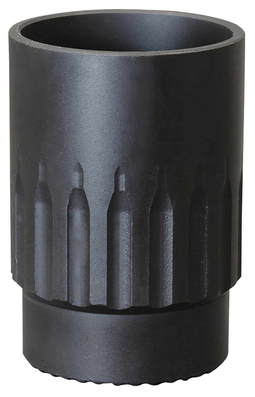 Yankee Hill 3130 QD Blast Deflector Short 30 Cal Black Steel 2.19" OAL for YHM QD Mounts