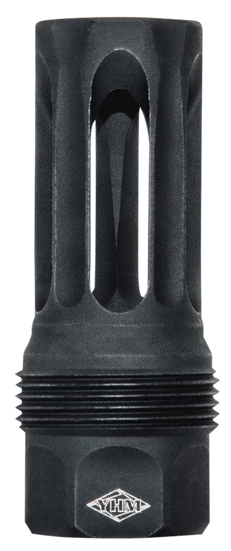 Yankee Hill 440524 sRx Q.D. Flash Hider Long Black Phosphate Steel 5/8"-24 tpi 9mm 2.30" OAL for sRx Adapters