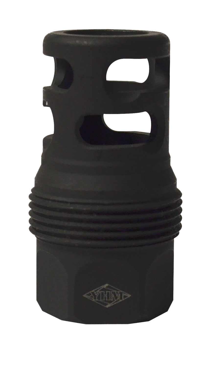 Yankee Hill 4445MB24B sRx Q.D. Muzzle Brake Short Black Phosphate Steel 11/16"-24 tpi for sRx Adapters